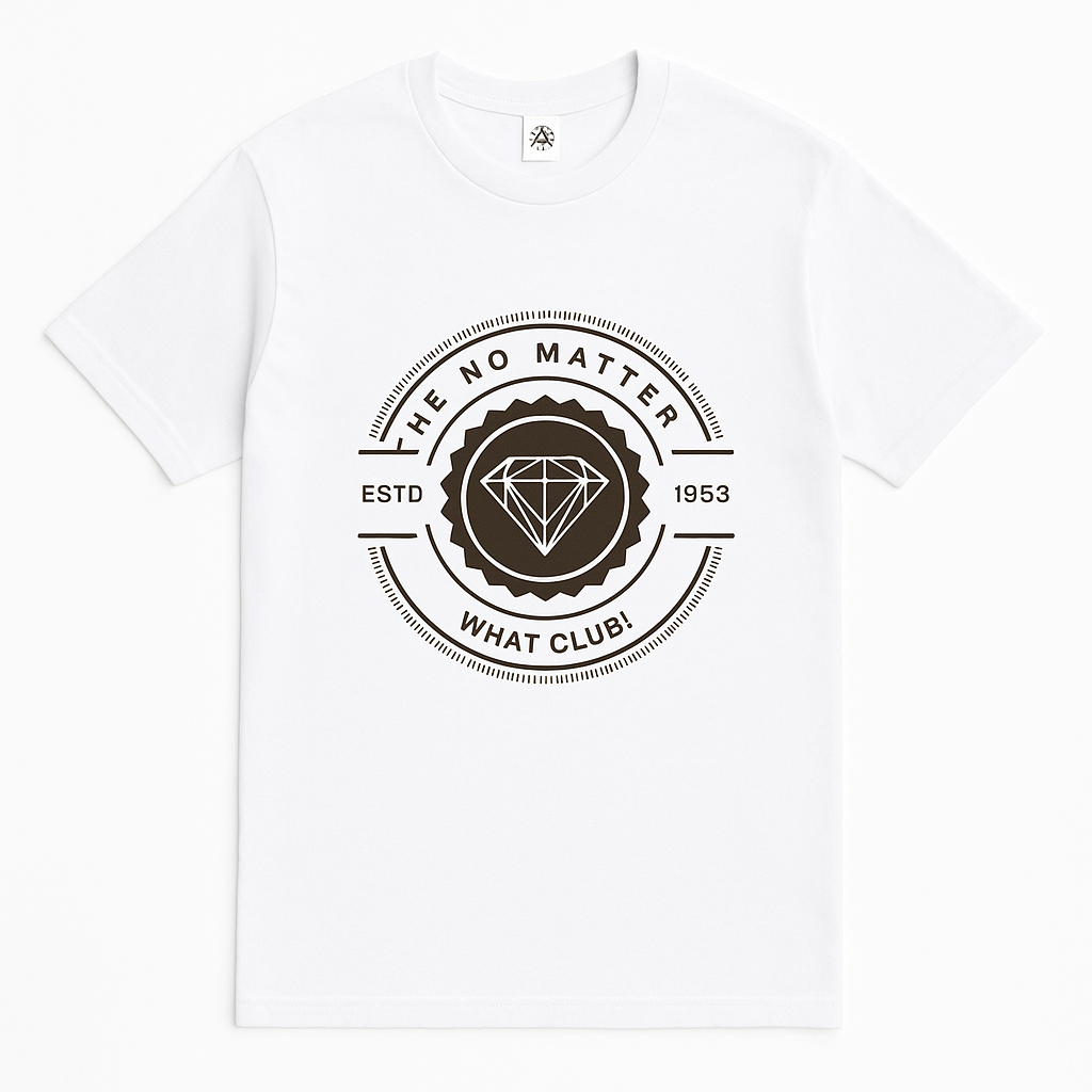 The No Matter What Club White T-shirt