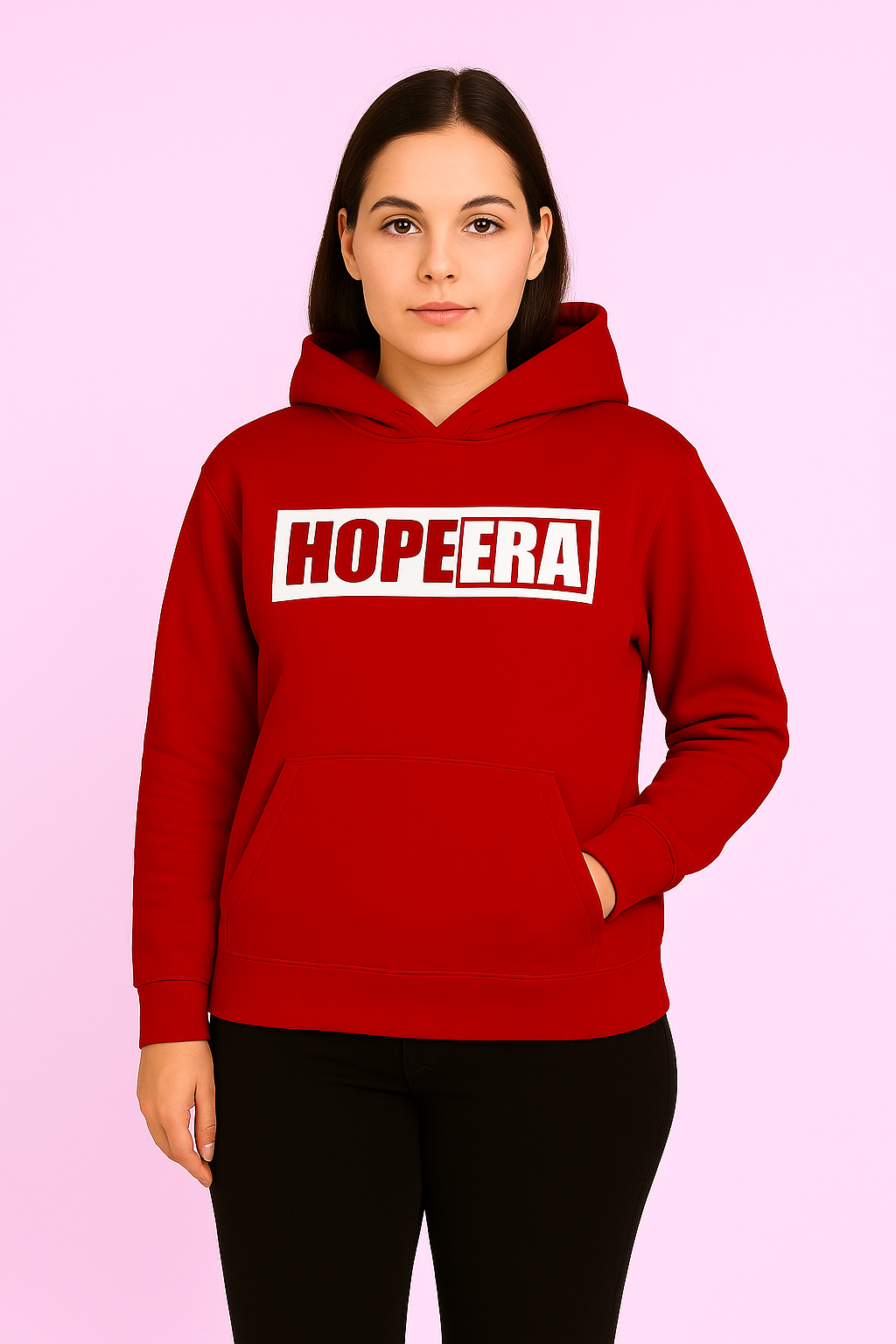 HopeEra Red Hoodie