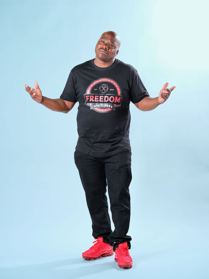 Freedom Ain't Free Black/Red T-Shirt