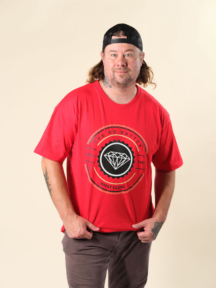 The No Matter What Club Red T-Shirt