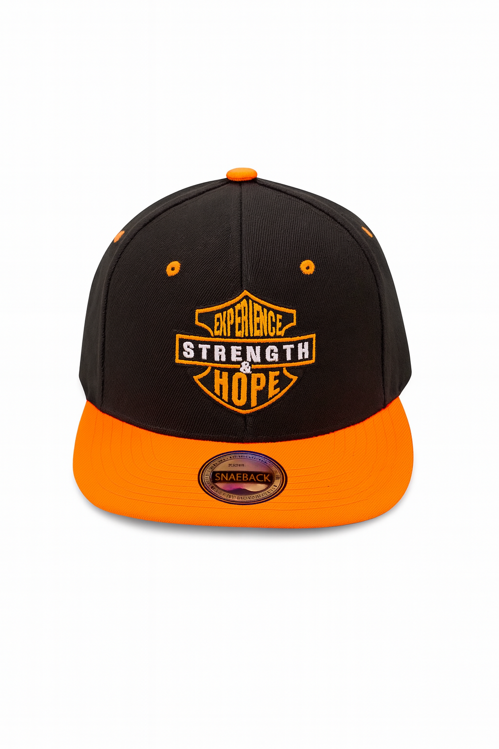 Experience Strength & Hope Black/Orange Snapback