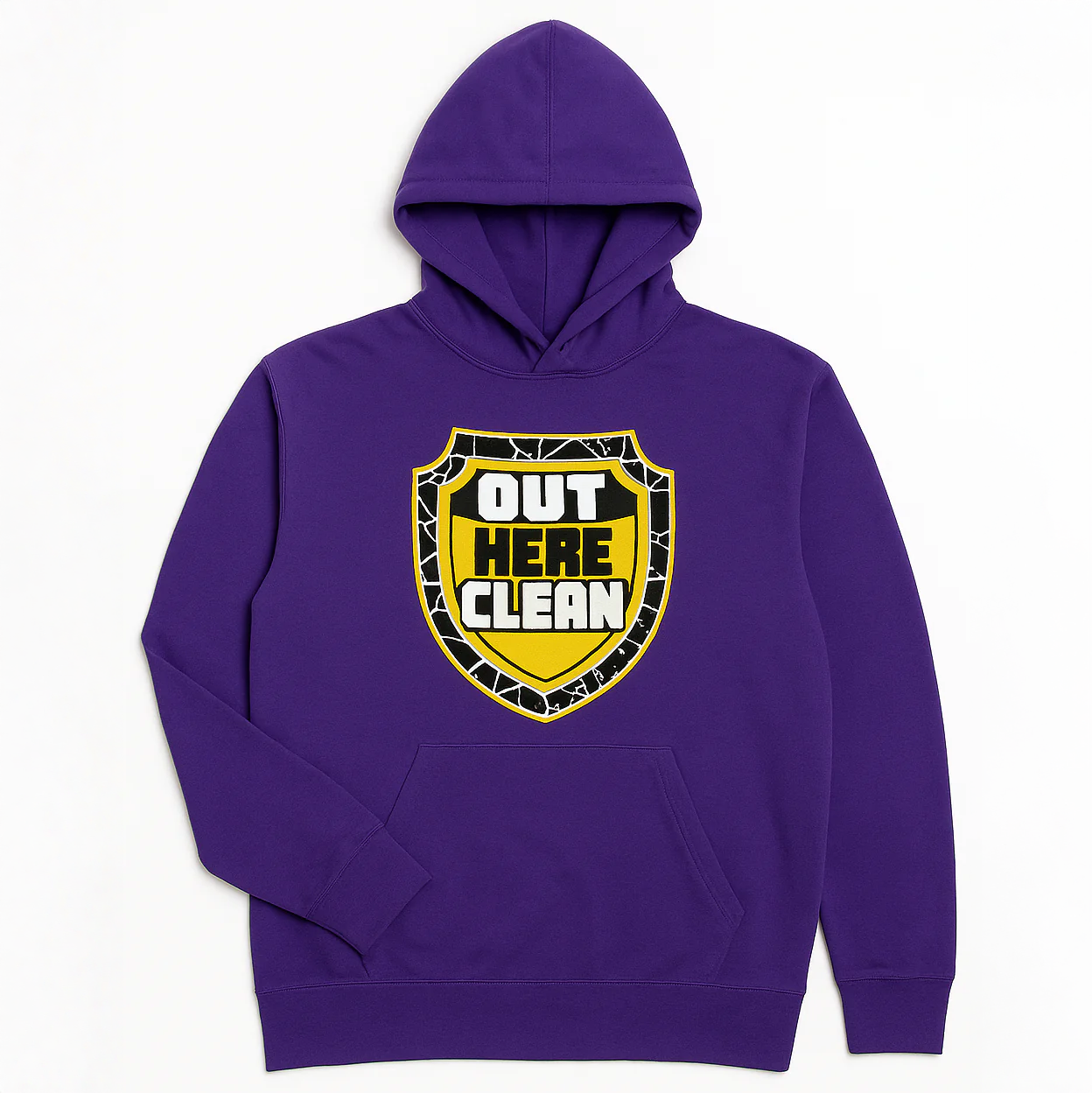 Purple Out Here Clean Hoodie