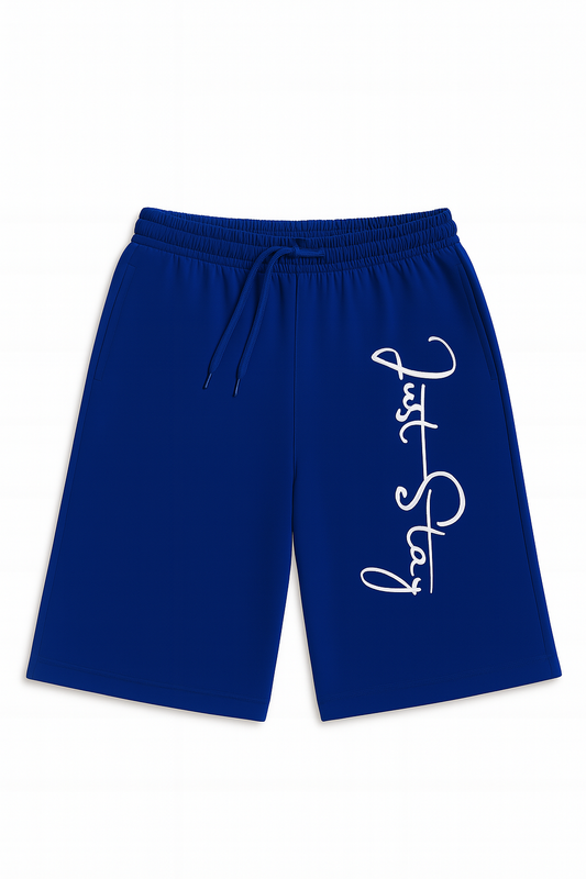 Just Stay Shorts Royal Blue