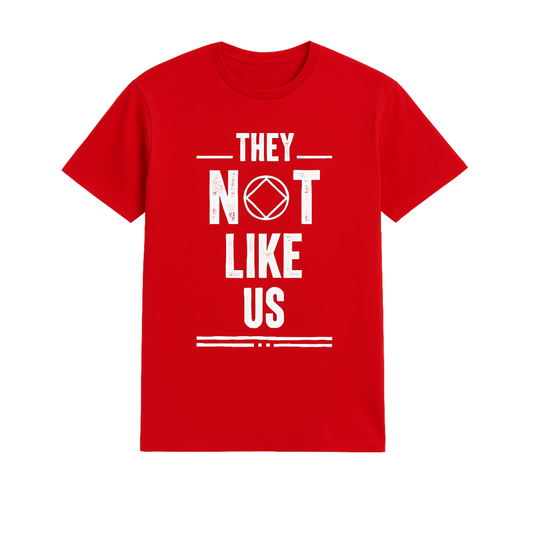 They Not Like Us Red Mens t-shirt