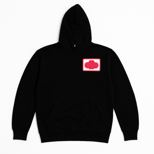 Black Pink Cloud Hoodie