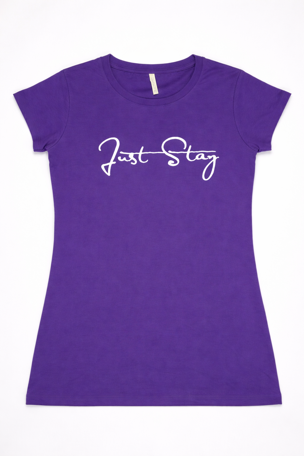 Just Stay Purple Crewneck Women's T-Shirt