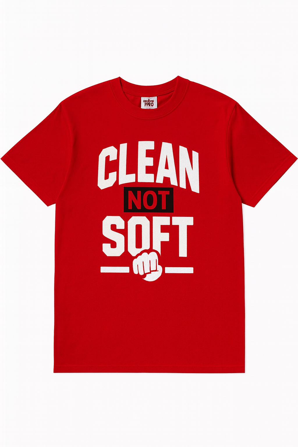 Clean Not Soft Red Tee