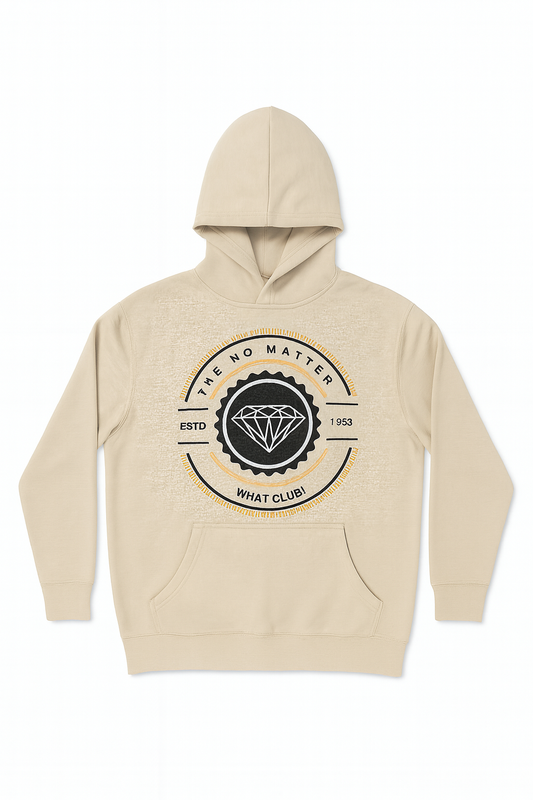 No Matter What Club Cream Hoodie