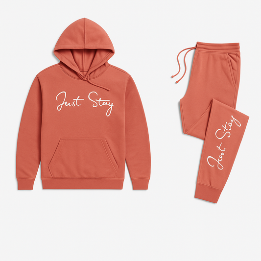 Just Stay Dusty Rose Jogger Set