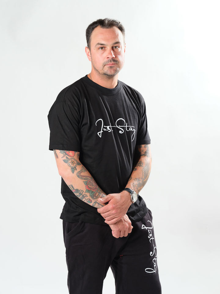 Just Stay Black Short Set