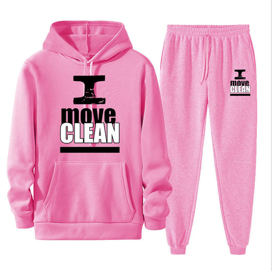 I Move Clean PinkJogger Set