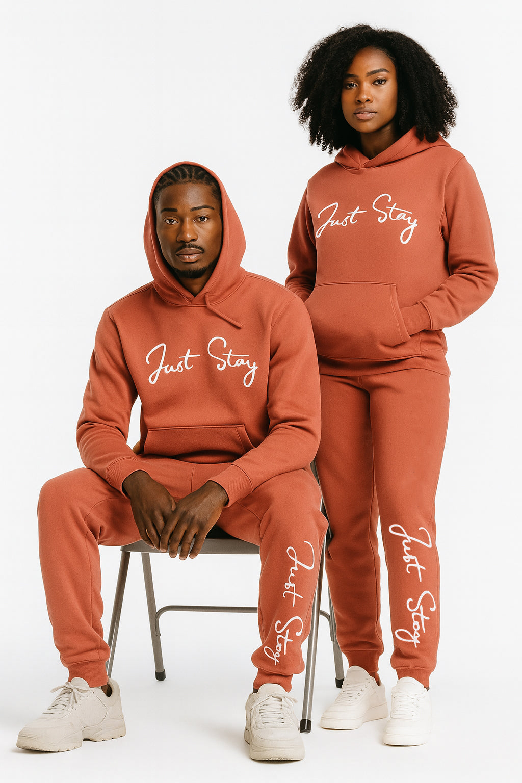 Just Stay Dusty Rose Jogger Set